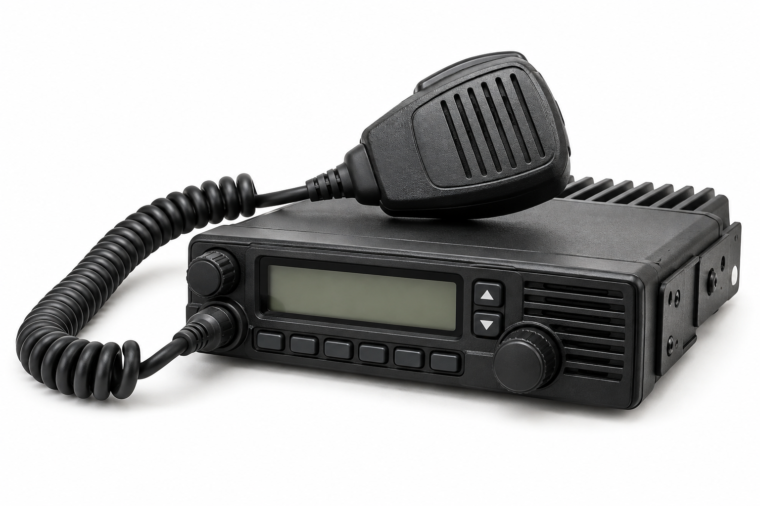 Imagen fotorrealista de radios móviles, sin marca ni modelo